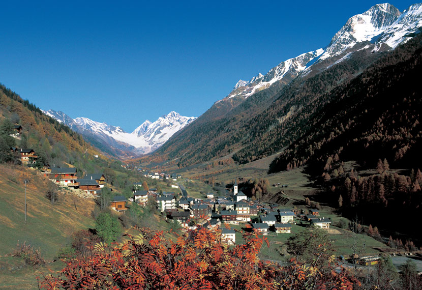 Village-of-Kippel-in-Loetschen-Valley