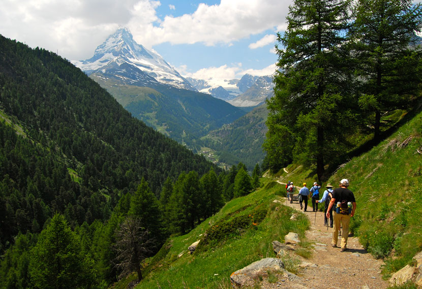 zermatt guided hiking tours